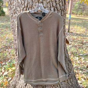 ⬇️ Price Drop!⬇️ Men's Red Head Thermal Henley in size L